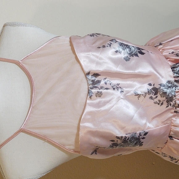 Teeze Me Pink / Gray Flare Dress - Picture 2 of 11